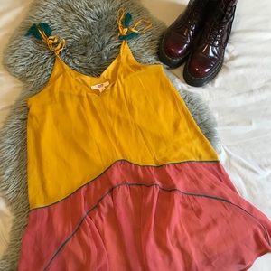 Cute color blocked dress